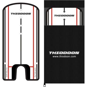 THIODOON Golf Putting Aid – Alignment Mirror with Putter Line, 12 x 6 Inches
